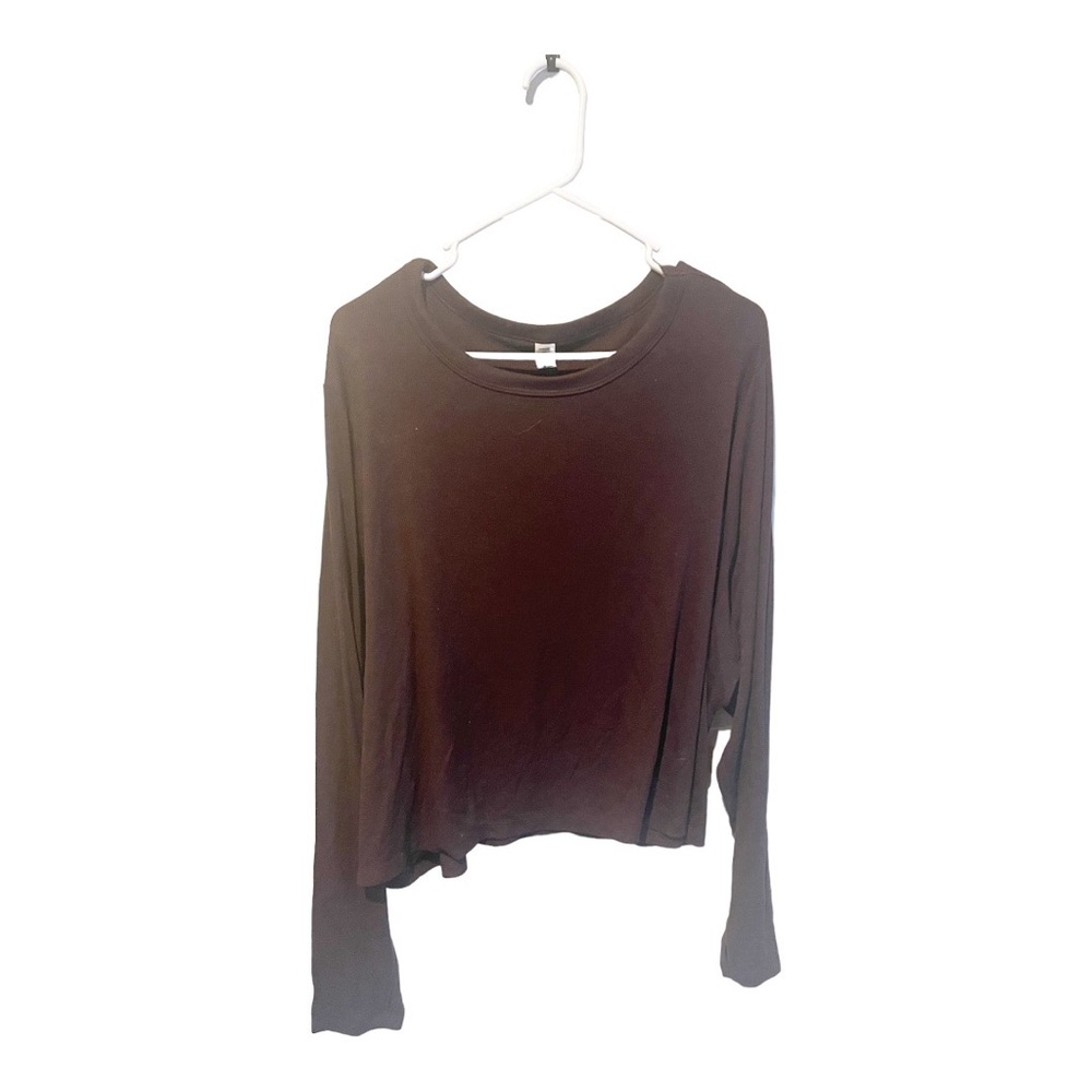 Old Navy Ribbed Long-Sleeve Athletic Tee